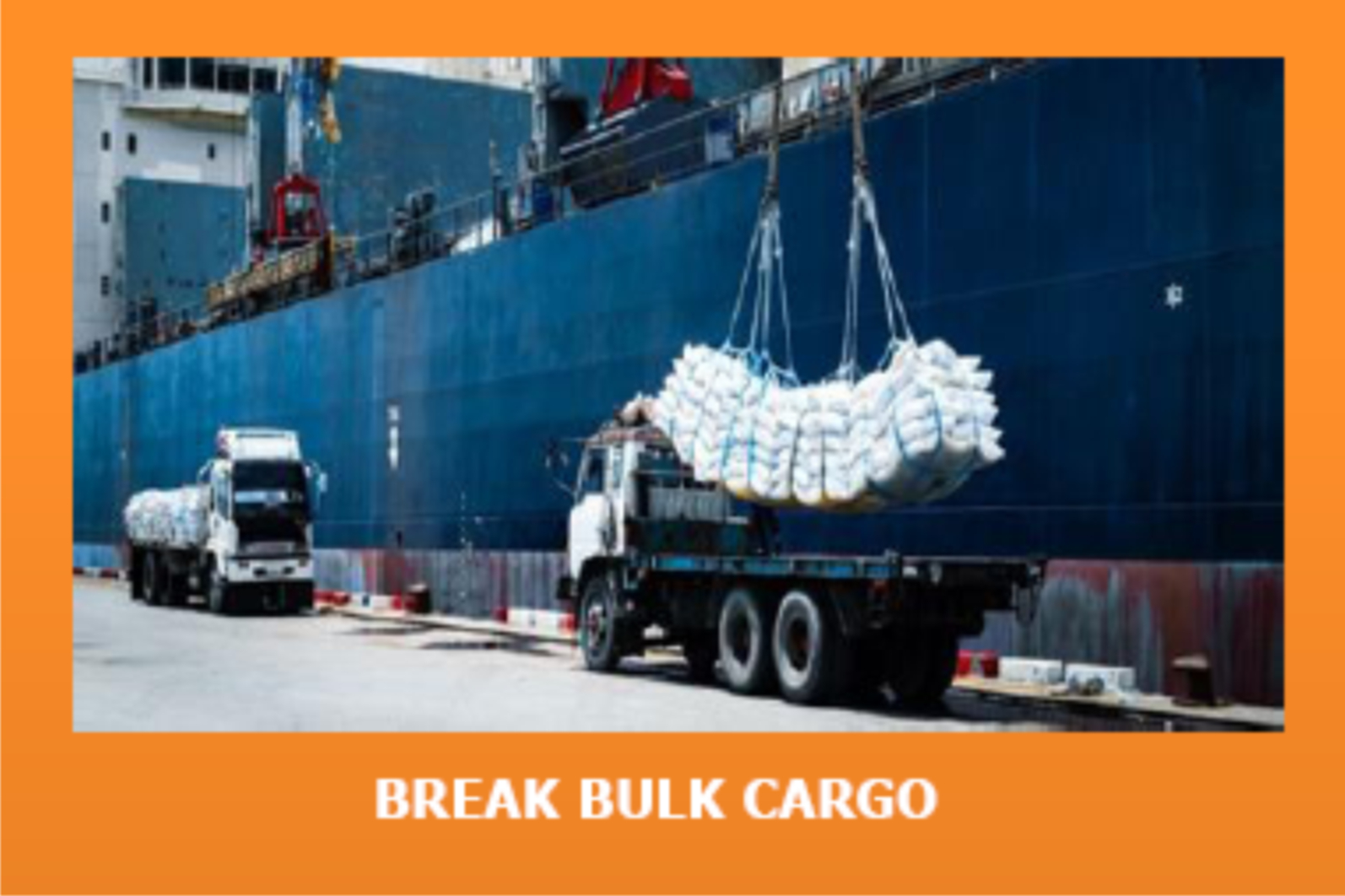 break bulk cargo break bulk cargo